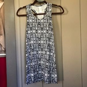 Bobbie Brooks Patterned Racerback Tank NWOT